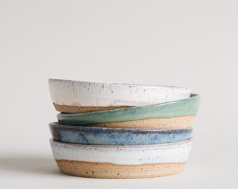 Handmade stoneware dish | small plate | side plate [Made to Order]