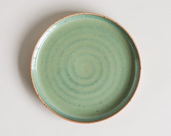 Handmade stoneware dinner plate | everyday flat plates [Made to Order]