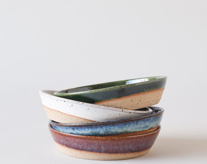 Handmade stoneware pasta dish | pasta bowl | pasta plate [Made to Order]