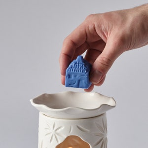 PHI PHI Cottage Wachs schmilzt | meerfrisch | umweltfreundlich, vegan, starker Duft | Einzigartige Wachs schmilzt Geschenkbox