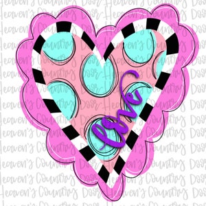 PNG sublimation file| valentines | heart  | digital download | valentines day