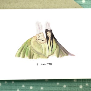 I LAVA YOU - Verjaardagskaart voor de liefde