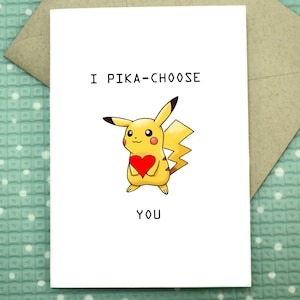 I Pika-Choose You - Karta rocznicowa Pokemon Pikachu