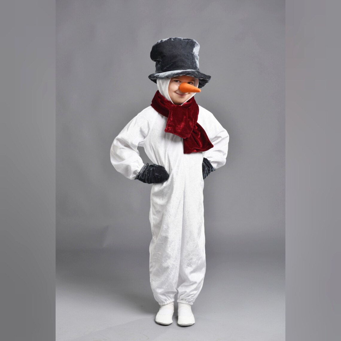 Snowman costume toddler boys Handmade toddler snowman Etsy