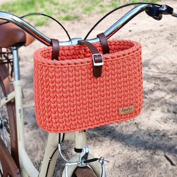 Handlebar basket, Bike organizer, Bike basket, Handmade organizer, Bike accessories, Lenkertasche