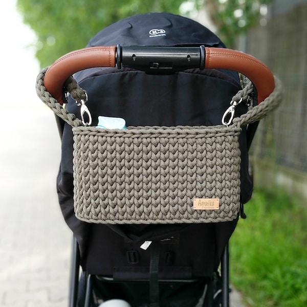 Organisateur LEA S Kinderwagen, Organisateur de poussette vert, Sac à langer,