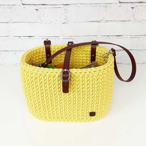 Handlebar basket, Bike organizer, Bike basket, Handmade organizer, Bike accessories, Lenkertasche