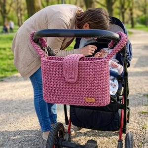 LEA S Kinderwagen-organizer, kinderwagenorganizer groen, luiertas,