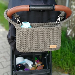 LEA S Kinderwagen organizer, Stroller organizer groen, Luiertas, afbeelding 2