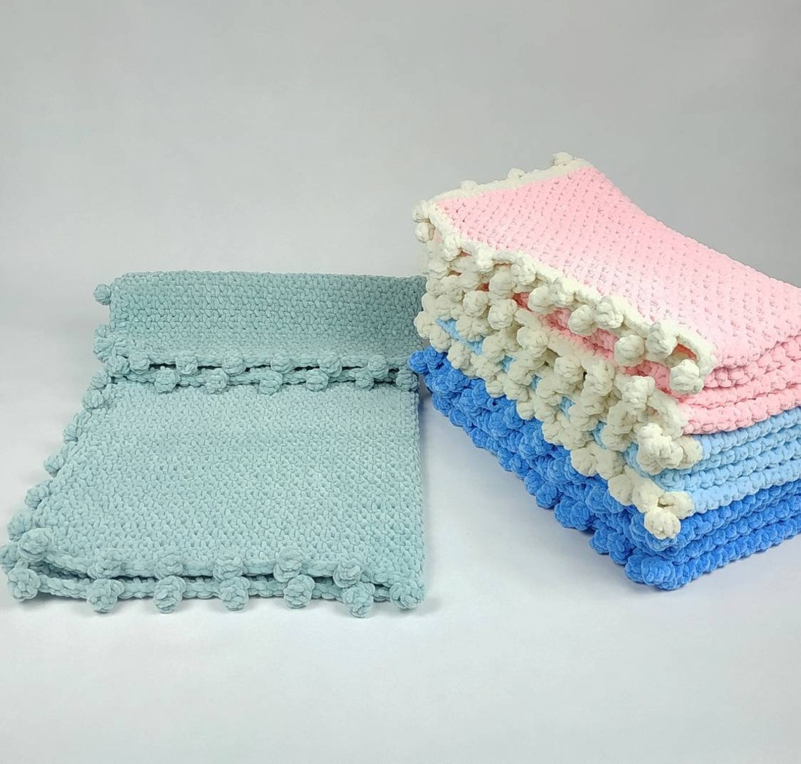 Baby Blanket Crochet blanket Crochet Handmade blanket Etsy