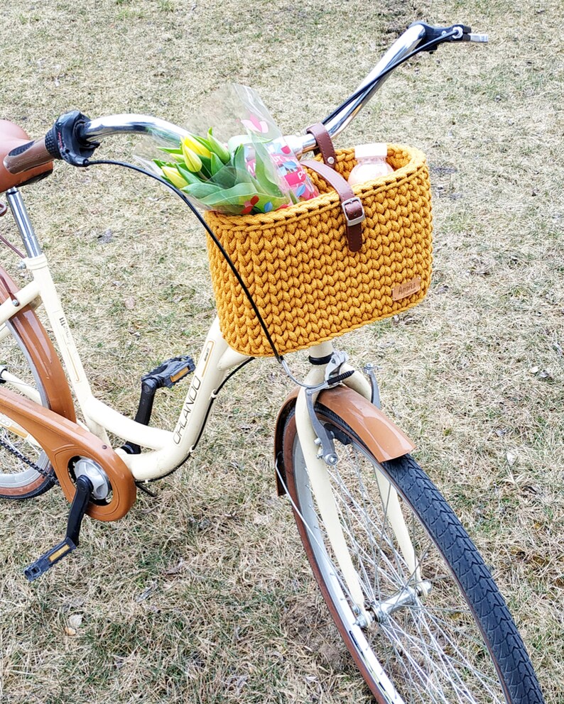 Handlebar Basket Bike Organizer Bike Basket Handmade Etsy