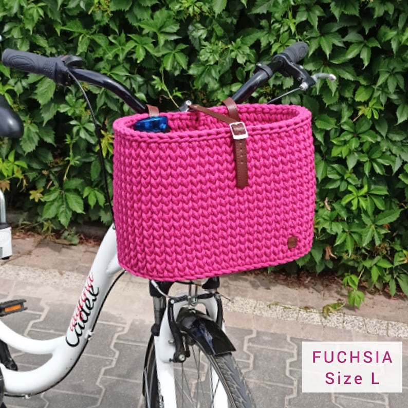 Handlebar Basket Front Bike Organizer Bicycle Basket Etsy