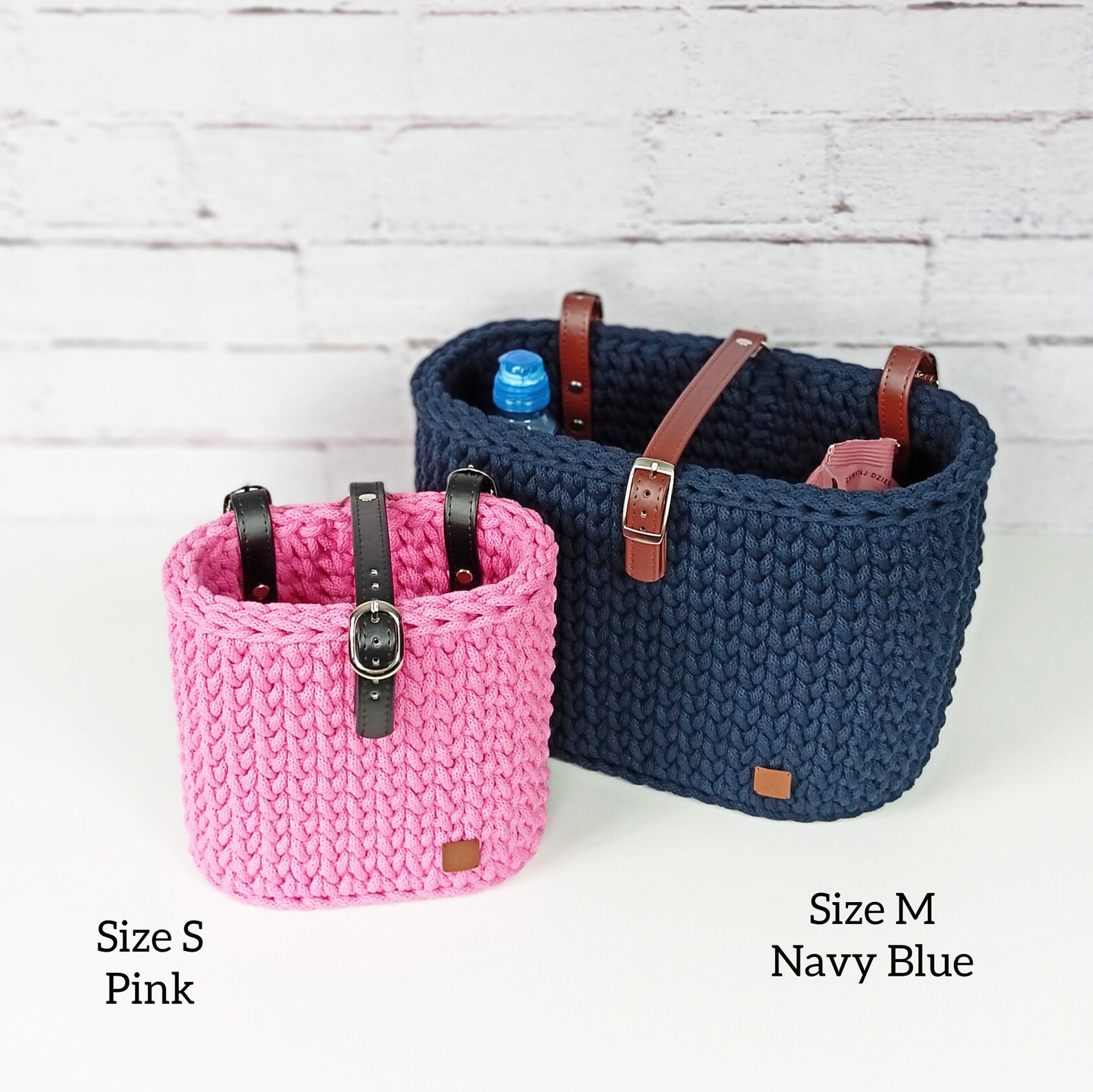 Handlebar Basket Front Bike Organizer Bicycle Basket Etsy