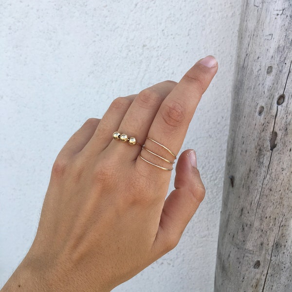 Bague Lou - Gold Filled 14K