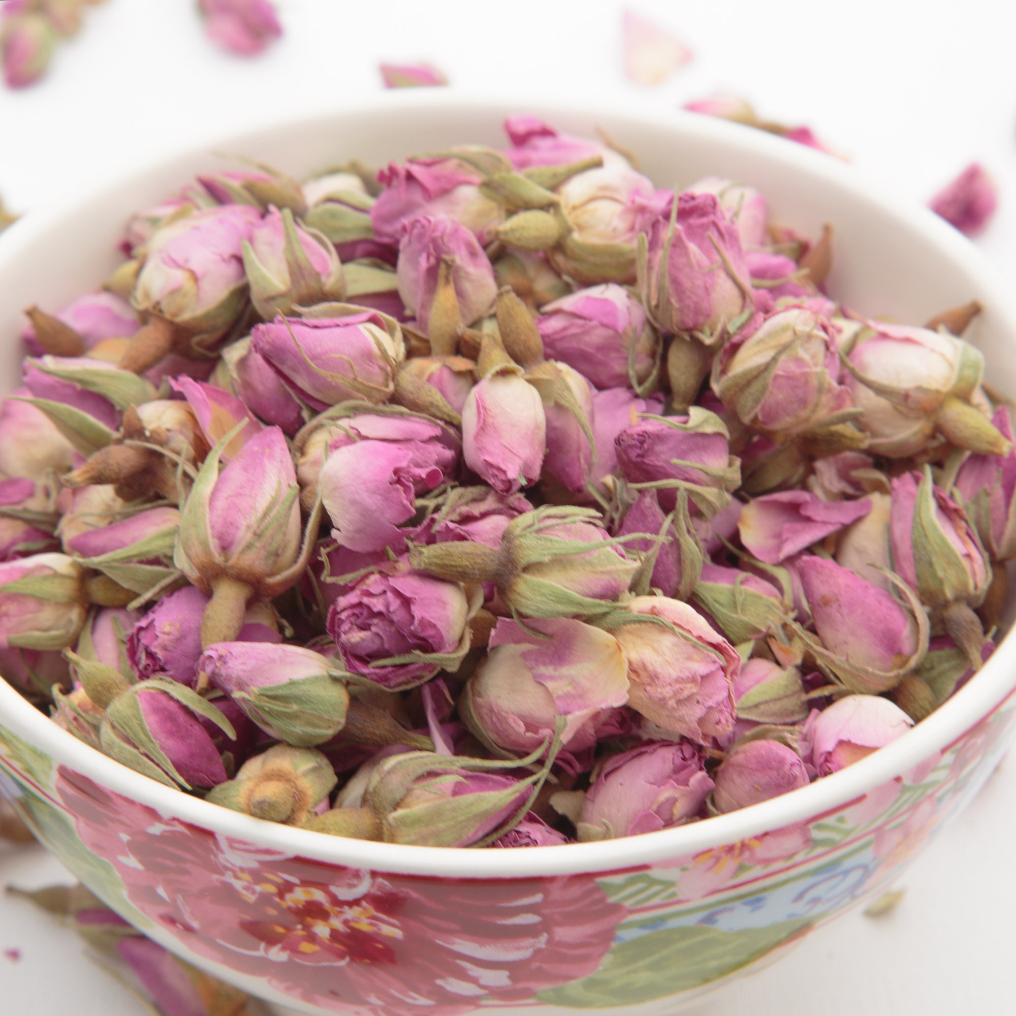 100g Dried Rose Buds Pink | Strongly Scented Potpourri With Rose Oil ...