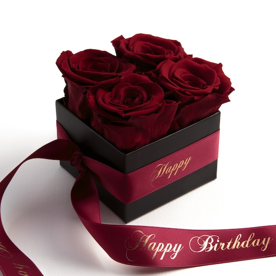 Flower Box Long Life Roses Happy Birthday Gift Box for Her Flower  Aniversary Best Friend Gift Rosemarie Schulz Heidelberg 