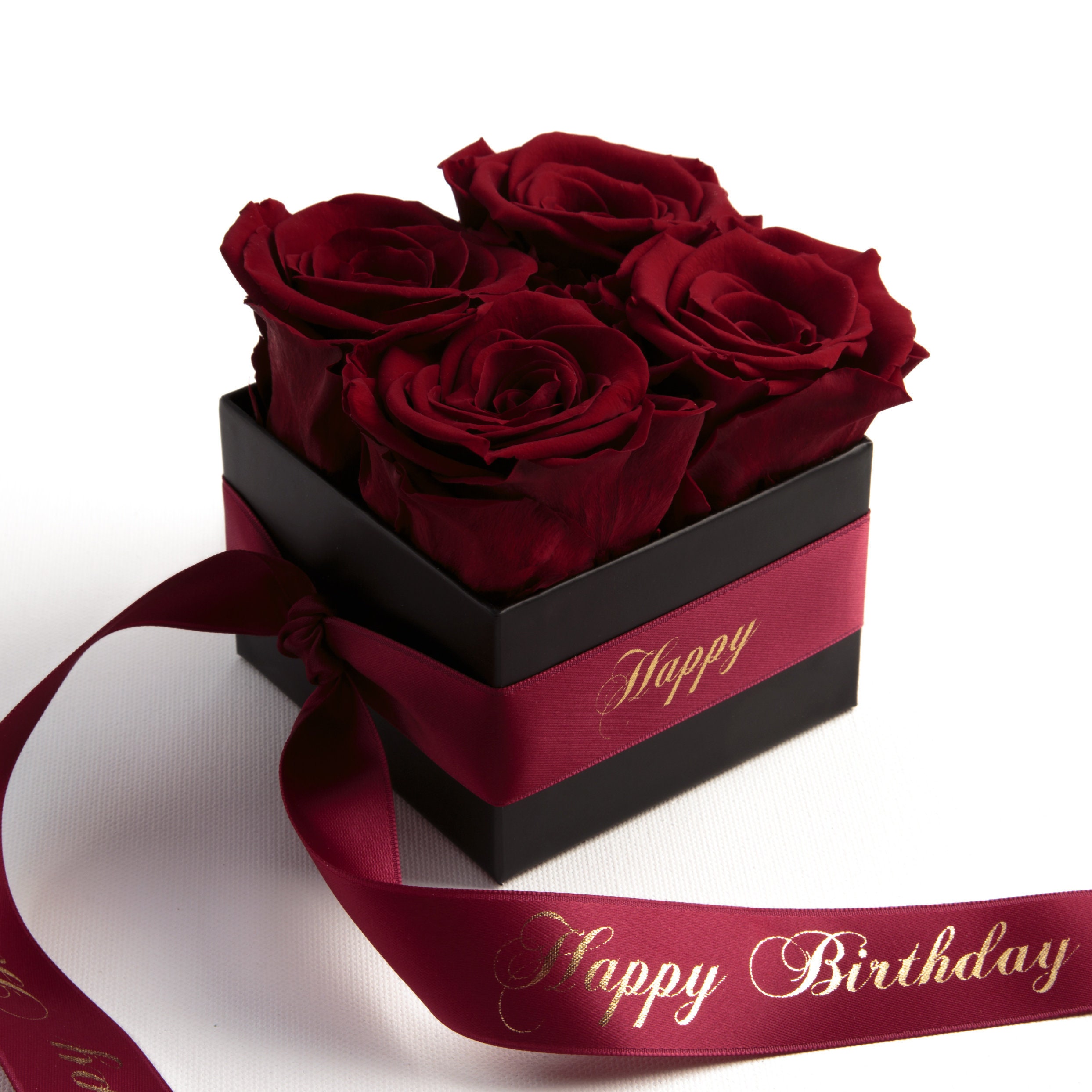 Flower Box Long Life Roses Happy Birthday Gift Box for Her Flower