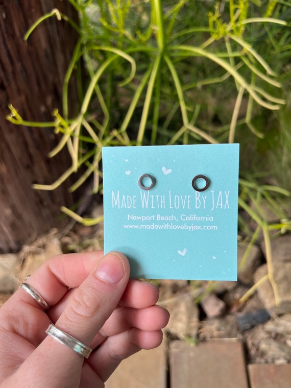 Minimalist Circle Studs