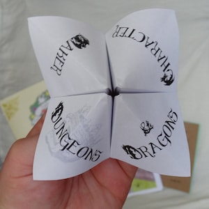 Dungeons &Dragons Charaktermacher Mini Zine