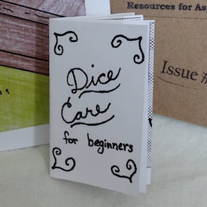 Würfelpflege für Anfänger (A Dungeon Maven mini zine)