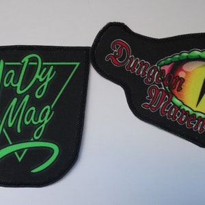 Sew-on Screen Printed Hand Sewn Patch