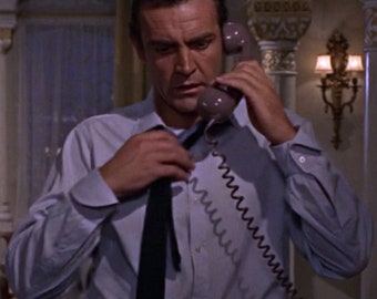 James Bond 007 Rare Turnback Cuff Dress 