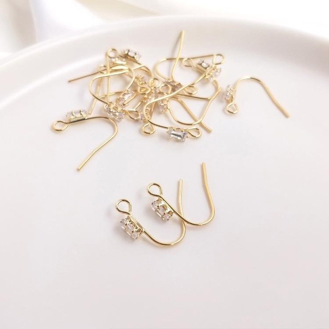 Produktbild von Ohrringhaken Achen Set, 100 Stück 925 Sterling Silber Ohrhaken