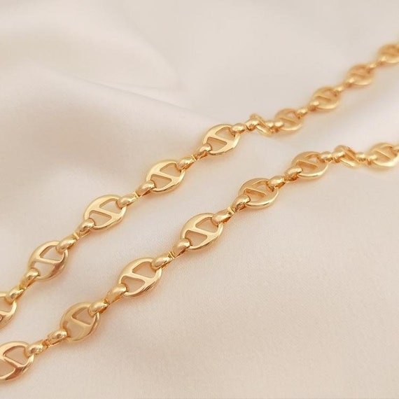 PLAIN CHAIN NECKLACE GOLD 50 CM PLAIN CHAIN NECKLACE GOLD 50 CM