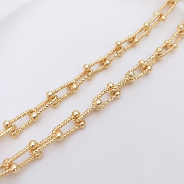 Gold Cable Chain Etsy