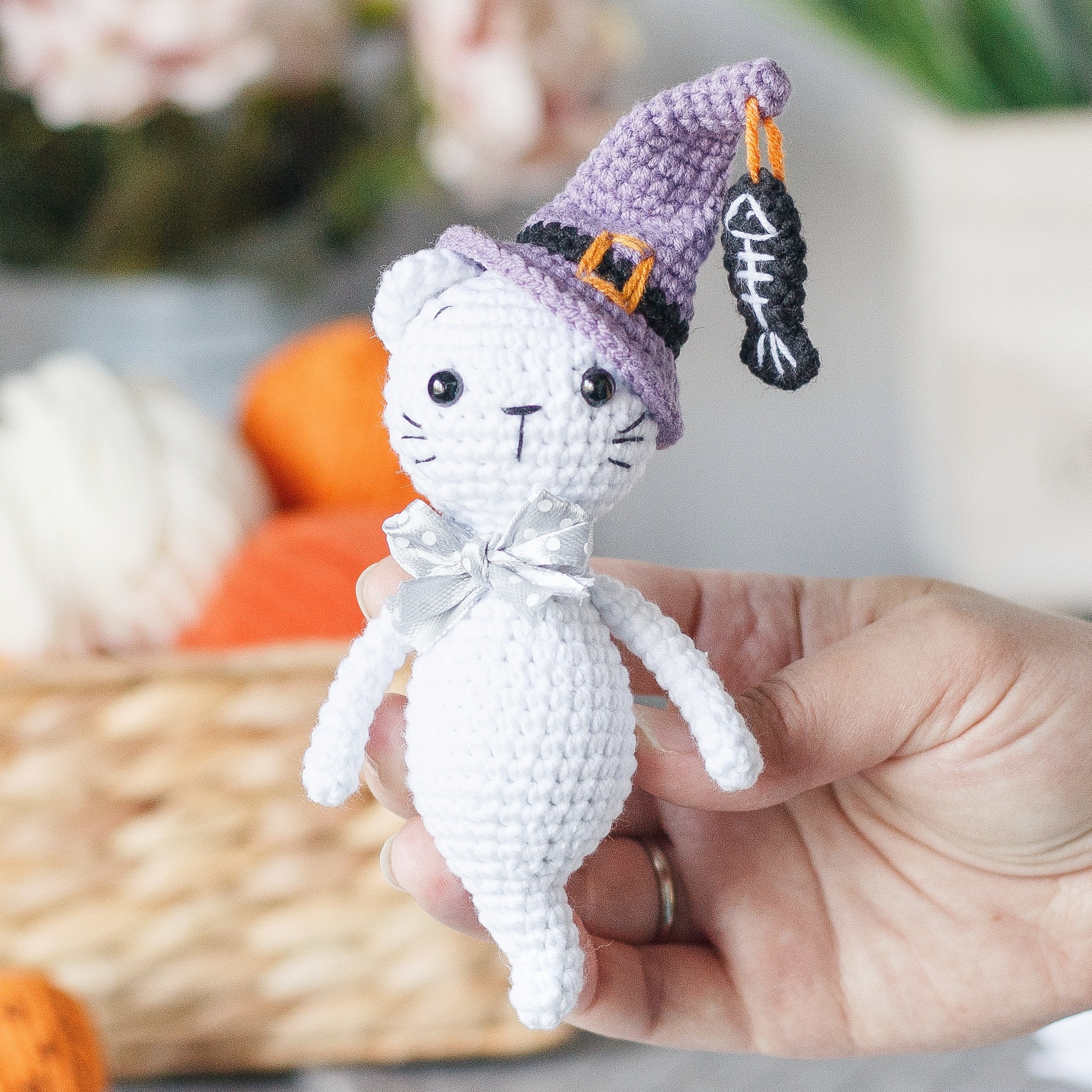 Amigurumi Halloween Ghost Cat PATTERN crochet Boo ghost PDF | Etsy