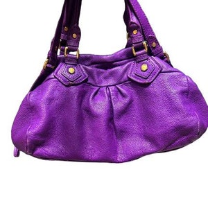 Marc by Marc Jacobs, Purple Soft Leather Bag, Vintage Bag