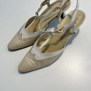 Charles Jourdan Leather Vintage Mary Janes, Vintage Pumps