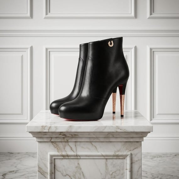 Vintage Charles Jourdan Ankle Boots | New, Tried On Only