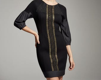 ¡UN HALLAZGO RÚSTICO! Vestido de pasarela de BCBG Max Azria, vestido de diseñador vintage