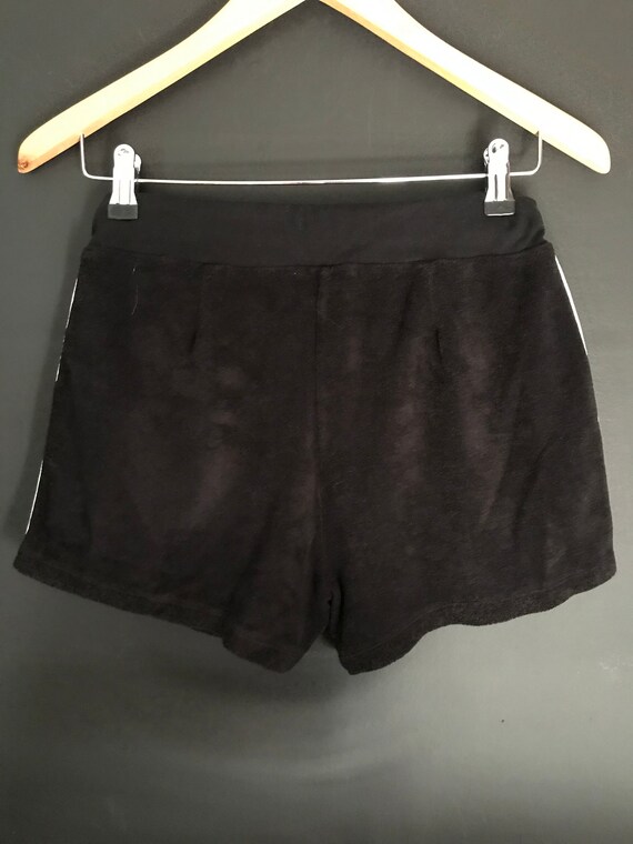 Terry Sugar Free Shorts Ladies, Vintage Black Shorts Gem