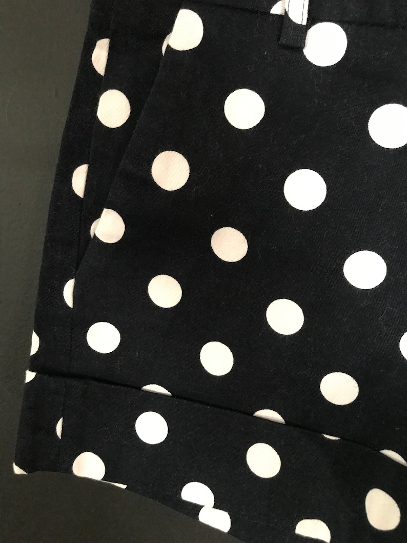 Vika Shorts - Black/White Polka Dot main image 1