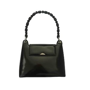 Christian Dior Semi- Patent Leather Bag, Malice Vintage Dior Bag With Semi-Precious Stones, RARE FIND!