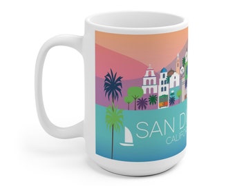 San Diego Mug Etsy