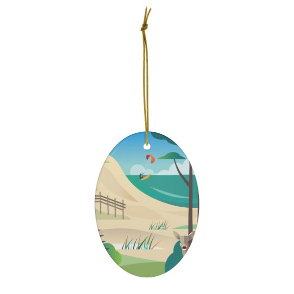 Indiana Dunes Ornament Etsy