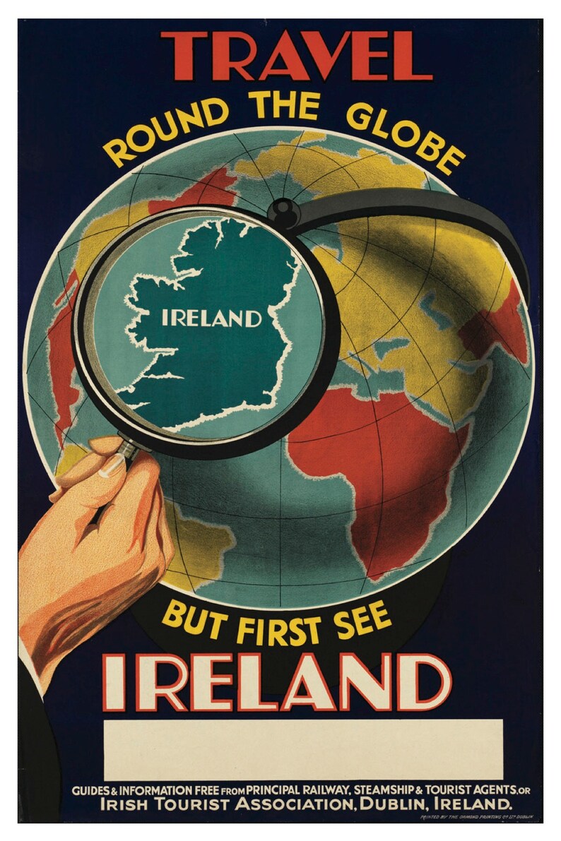 But First See Ireland Postal Card