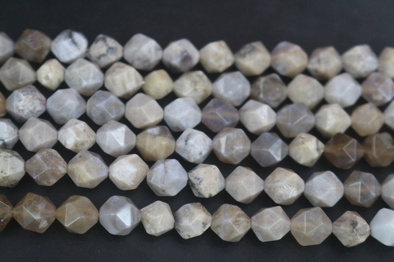 Natural Faceted Ocean Fossil Agate Beads 6mm 8mm 10mm 12mm Faceted Ocean Fossil Agate Beads supply,Loose Beads Wholesale