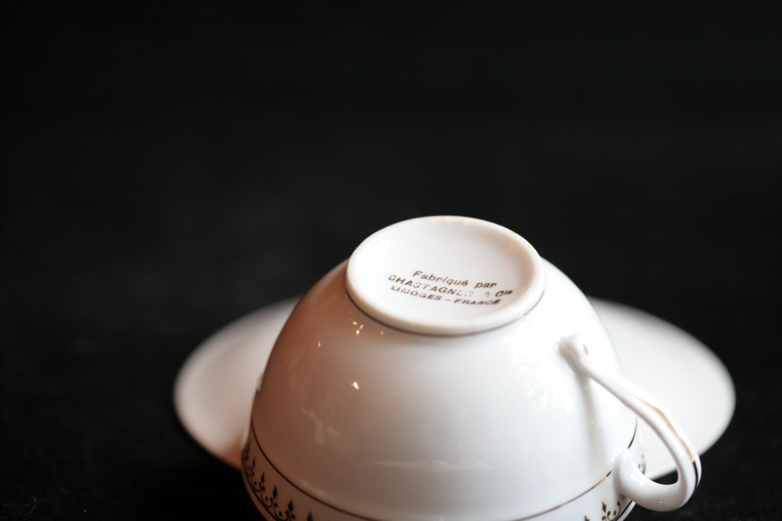 Vulgar Tea Cup There's jizz in this Vintage Rude Etsy