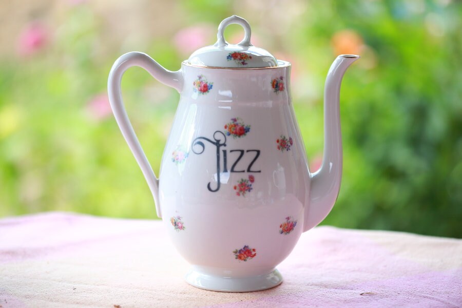Kracht Belastingbetaler nerveus worden Grappige Thee Pot Tea Lovers Gift Jizz Vintage French Tea - Etsy Nederland