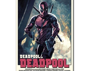 SUCK IT Deadpool Superheroes Movie Silk Poster 13x20 24x36 inches