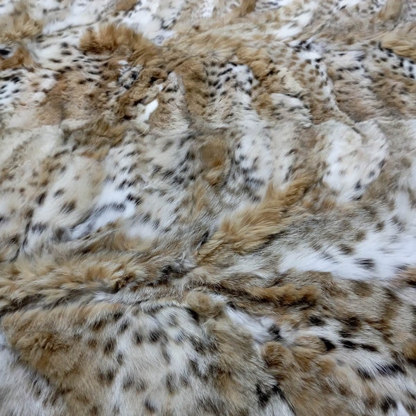 Lynx fur blanket