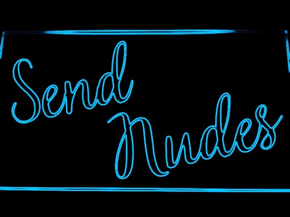 Send Nudes Neon Sign For Living Room Bedroom Home Decor Bar Decor Wall Decor