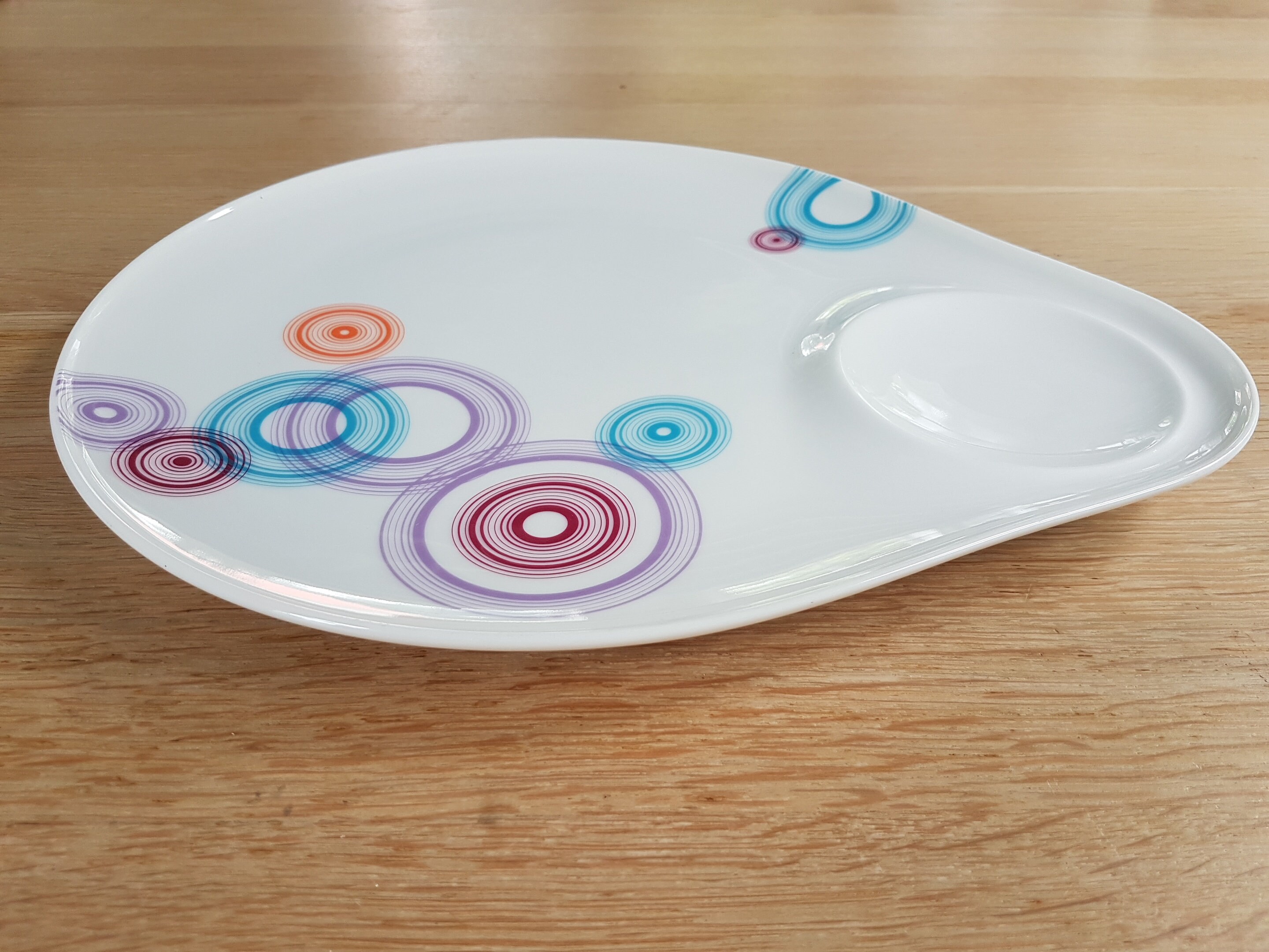 Ceramic Serving Plate With Modern Design Made by Villeroy&boch