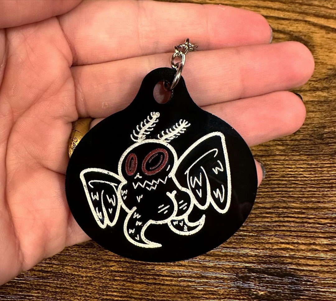 Mothman Key Chain Mothman Booty Keychain - Etsy