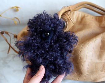 Teddy bear keychain for a bag, keys, or rearview mirror,  Stylish accessory