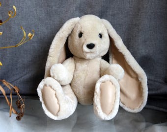 Sheepskin rabbit, interior toy